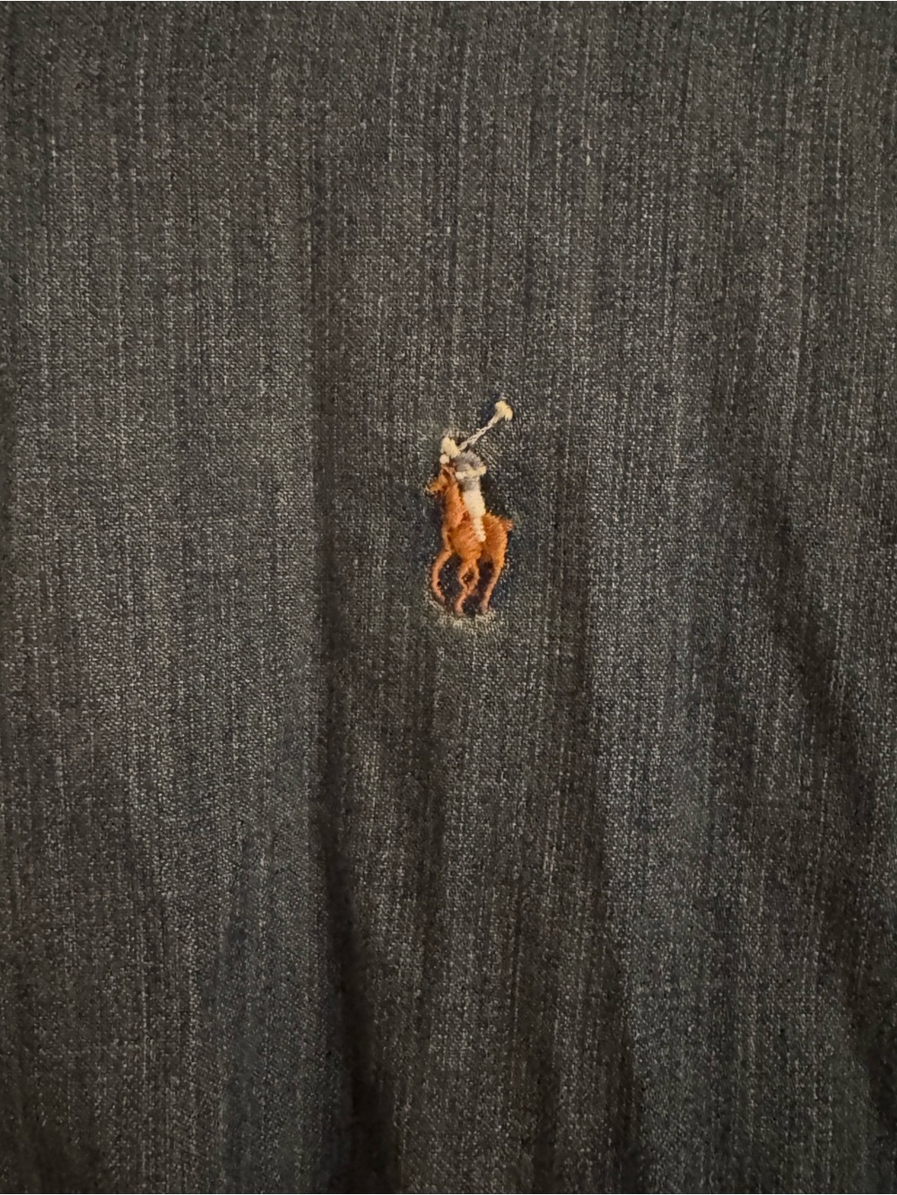 Polo by Ralph Lauren Indigo Denim Button-Down Shirt - Picture 2 of 4